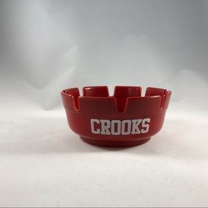 Crooks and Castles Core Logo Ashtray